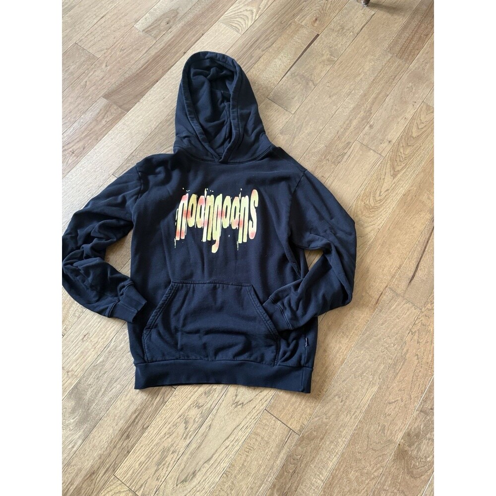 Noon Goons Surfwear Hoodie Mens XL Black Graphic Print Streetwear LA Sz Large